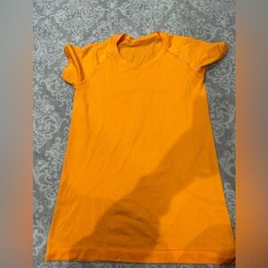 Vibrant Orange  lululemon T-Shirt